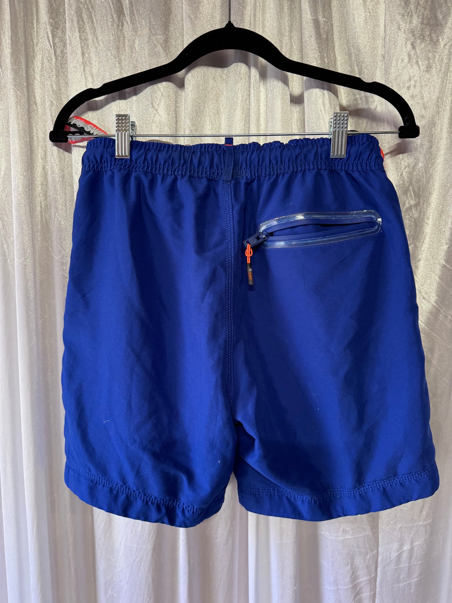 Superdry Blue Swim Shorts – Size XS