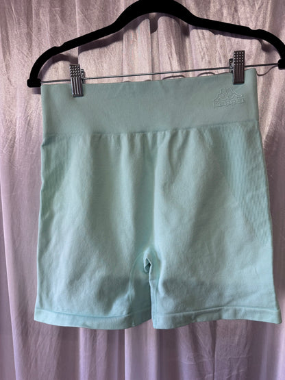Kappa x Primark Mint Green Seamless Cycling Shorts – Size 8