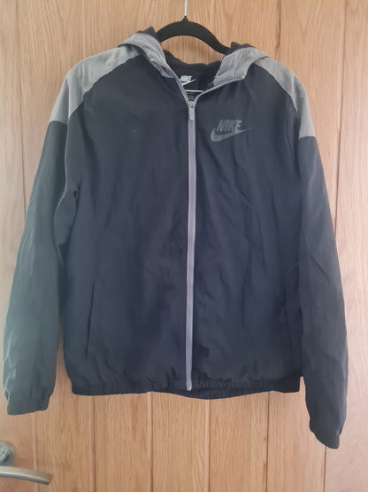 Nike Kids Black Grey hoodies jacket boys 13 years